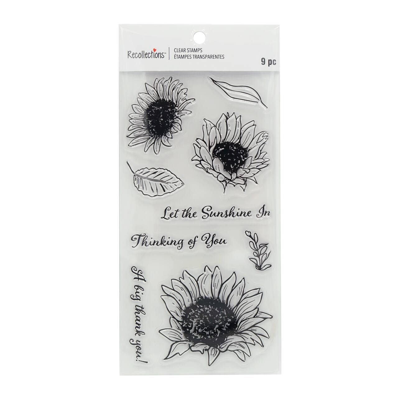 Sunflowers Clear Stamps by Recollections™